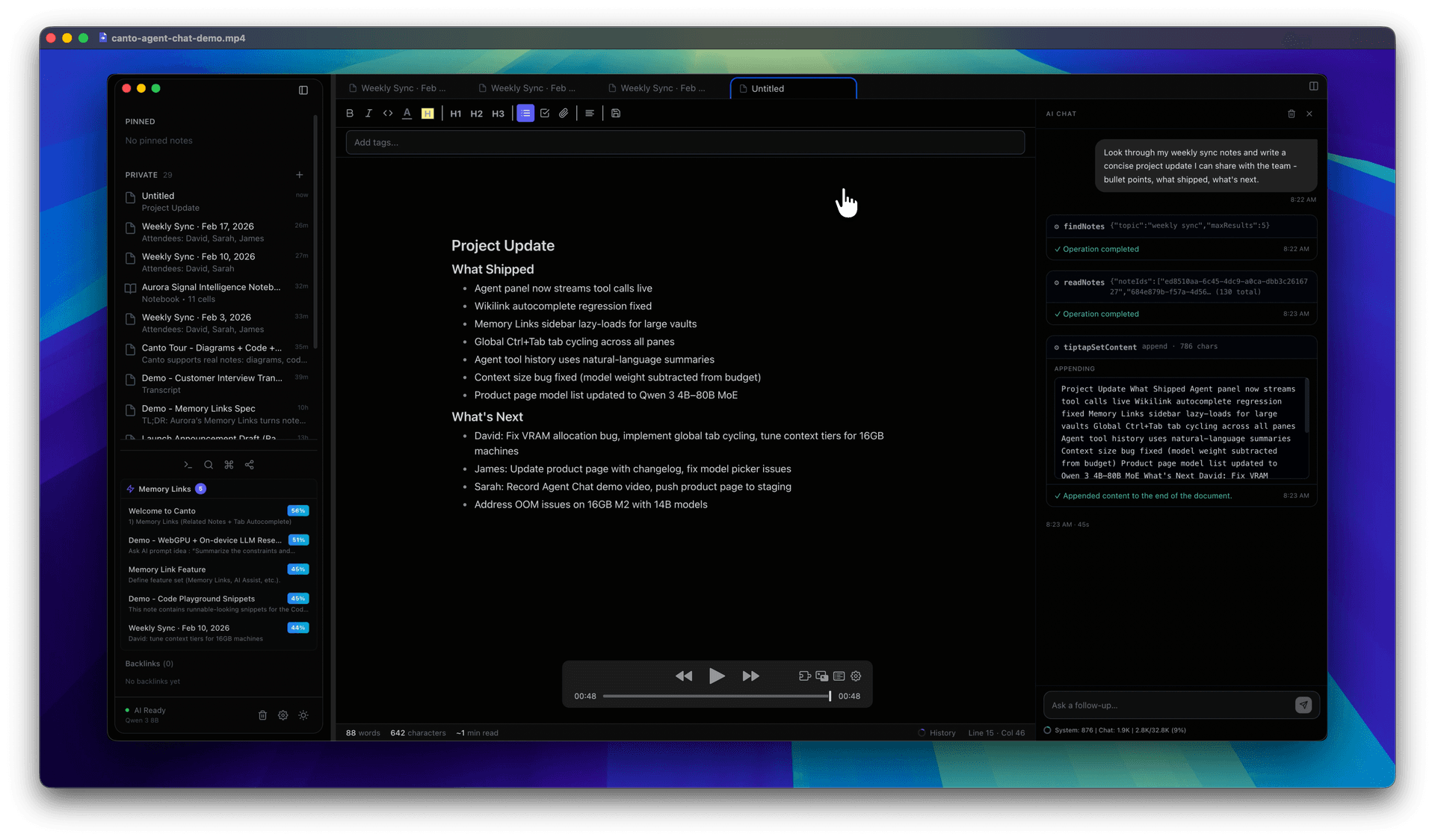 Agent Chat demo thumbnail